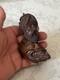 Figural Corozo Pipe Bowl, Egyptian Campaign, Ottoman, Ethnic
