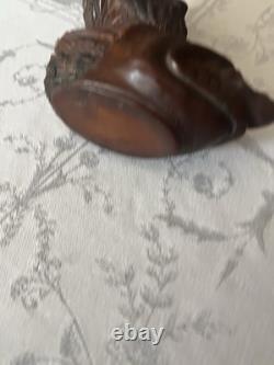 Figural corozo pipe bowl, Egyptian Campaign, Ottoman, ethnic