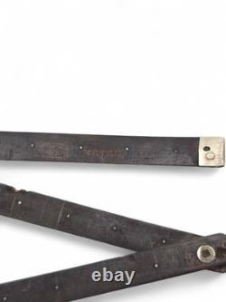 Folding Meter in Tortoiseshell, Fine Punch, Late 17th to Early 18th Century