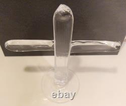 Folk art / Curiosity – Large blown-glass crucifix, H. 36 cm, circa 1970
