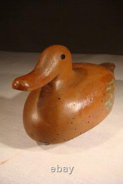 Former Calling Wood Duck Hunting Bird Sculpte Popular Art