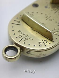 Former Golden Brass Oval Gibier Hunting Meter