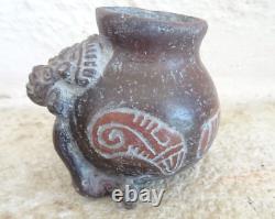 Former Terracotta Pottery Anthropomorphic Vase Pre-columbian Art Mayas Incas