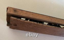 Framed carved gilded wood black lacquer CHINA writing flower woodwork furniture 19th century