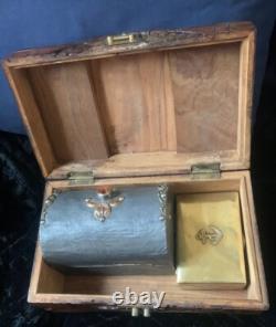 Fully Carved Antique Camphor Chest 19th Century