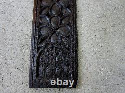 Gothic Panel. High Era, Carved Wood, Woodwork, Wood Panel, Collections