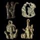 Gothic And Renaissance Pilgrim Badges In Copper Alloy, Early Period