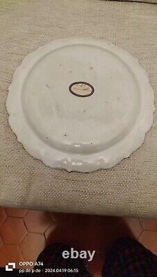 Great Antique Faience Platter from the 18th Century to Identify