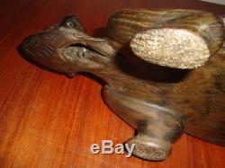Greater Antilles Culture Taino Ceremonial Seat Of Shaman Duho