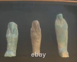 Group of 5 Ushabti (with certificate of authenticity)