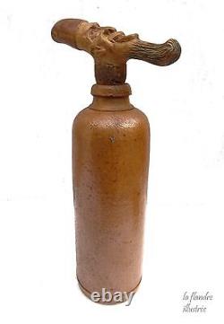Half Bottle Of Juniper With Carved Stopper Popular Art Estaminet