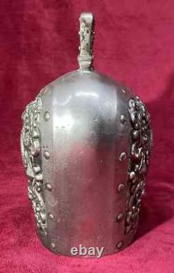 Hand Dinner Bell Cloche Table Bell Antique Bronze Renaissance 19th Century XIX