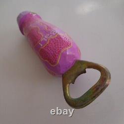 Handmade vintage art design XXth century BALI penis cock male sex bottle opener N4234