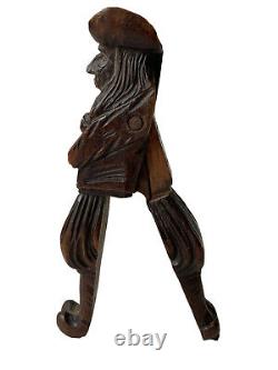 Hazelnuts Wood Sculpted Anthropomorph Art Popular Character Nutcracker