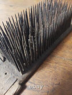 Hemp carding comb popular art 19th century