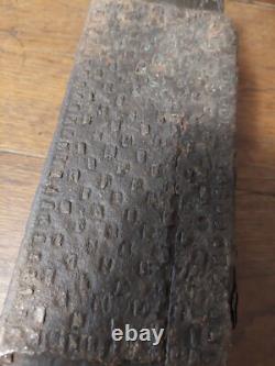 Hemp carding comb popular art 19th century