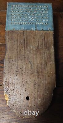 Hemp carding comb popular art late 19th century