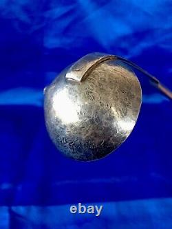 High Epoque Rare Ladles In Silver Forged Medieval Renaissance 17 Eme