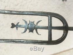 High Time Old Tool Art Popular Fork Rot Iron Forge Decor Eighteenth
