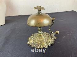 Hotel Bell, Counter Bell, Table, in Bronze