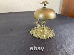 Hotel Bell, Counter Bell, Table, in Bronze