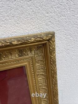 Immaculate Conception Virgin Mary Napoleon III Framed Embroidery 96X78 Beautiful Condition