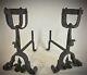 Important (20kg) Ancient Cattle, Forged Iron Landers 19th Medieval Style