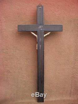 Important And Rare Crucifix Of The Late Nineteenth Century 91 CM