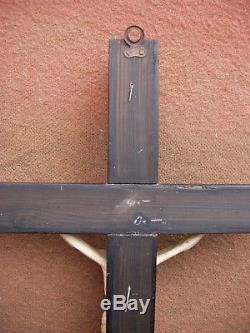 Important And Rare Crucifix Of The Late Nineteenth Century 91 CM