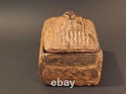 Indian Tikka Box / India 19th Century / Hindu Spice Box