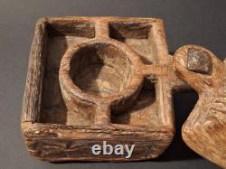 Indian Tikka Box / India 19th Century / Hindu Spice Box