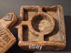 Indian Tikka Box / India 19th Century / Hindu Spice Box
