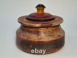 Indian box for spices or incense or tikka box / India (Décoretout31)