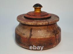 Indian box for spices or incense or tikka box / India (Décoretout31)