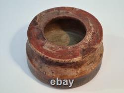 Indian box for spices or incense or tikka box / India (Décoretout31)