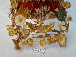 Interior Globe Wedding Crown Cushion Period 19th 14968