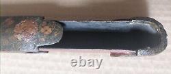 Islamic Antique Persian Lacquer Qalamdan Qajar Pen Case 19th Century