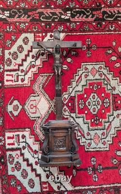 Jansenist Christ in Wood from the 19th Century Napoleon III Period