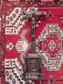 Jansenist Christ in Wood from the 19th Century Napoleon III Period