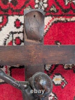 Jansenist Christ in Wood from the 19th Century Napoleon III Period