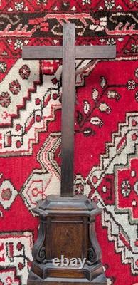 Jansenist Christ in Wood from the 19th Century Napoleon III Period