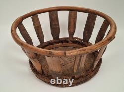 Laotian Bamboo and Rattan Stool / Laos, Early 1900s / Asian (Décoretout31)
