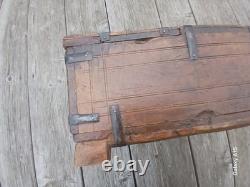 Large 18th-century folk art storage box