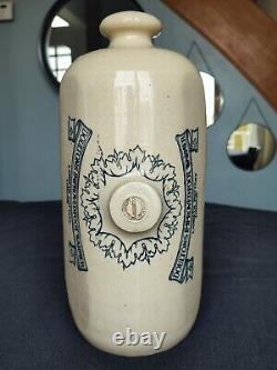 Large Boiler/feet Heating Lamberth Pottery London In Antique Sandstone