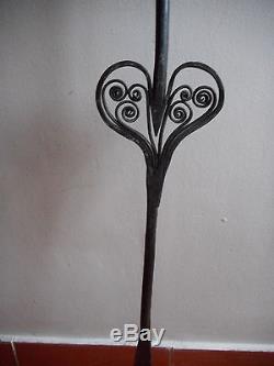 Large Fork Of Forced Iron Wedding. Xvii. Roasted, Roasted. Folk Art