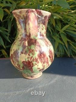 Large Jug / Pitcher, Glazed Terracotta Provençal Antique 18th Century