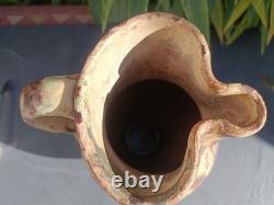 Large Jug / Pitcher, Glazed Terracotta Provençal, Antique 18th Century