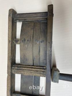 Large Old Rattle 19th Century, Popular Art, Folk Art