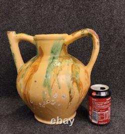 Large Pitcher Folk Art Southern France Orjol from Lauragais 19th Century