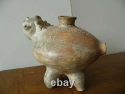 Large Pre-columbian Terracotta Vase Culture Colima